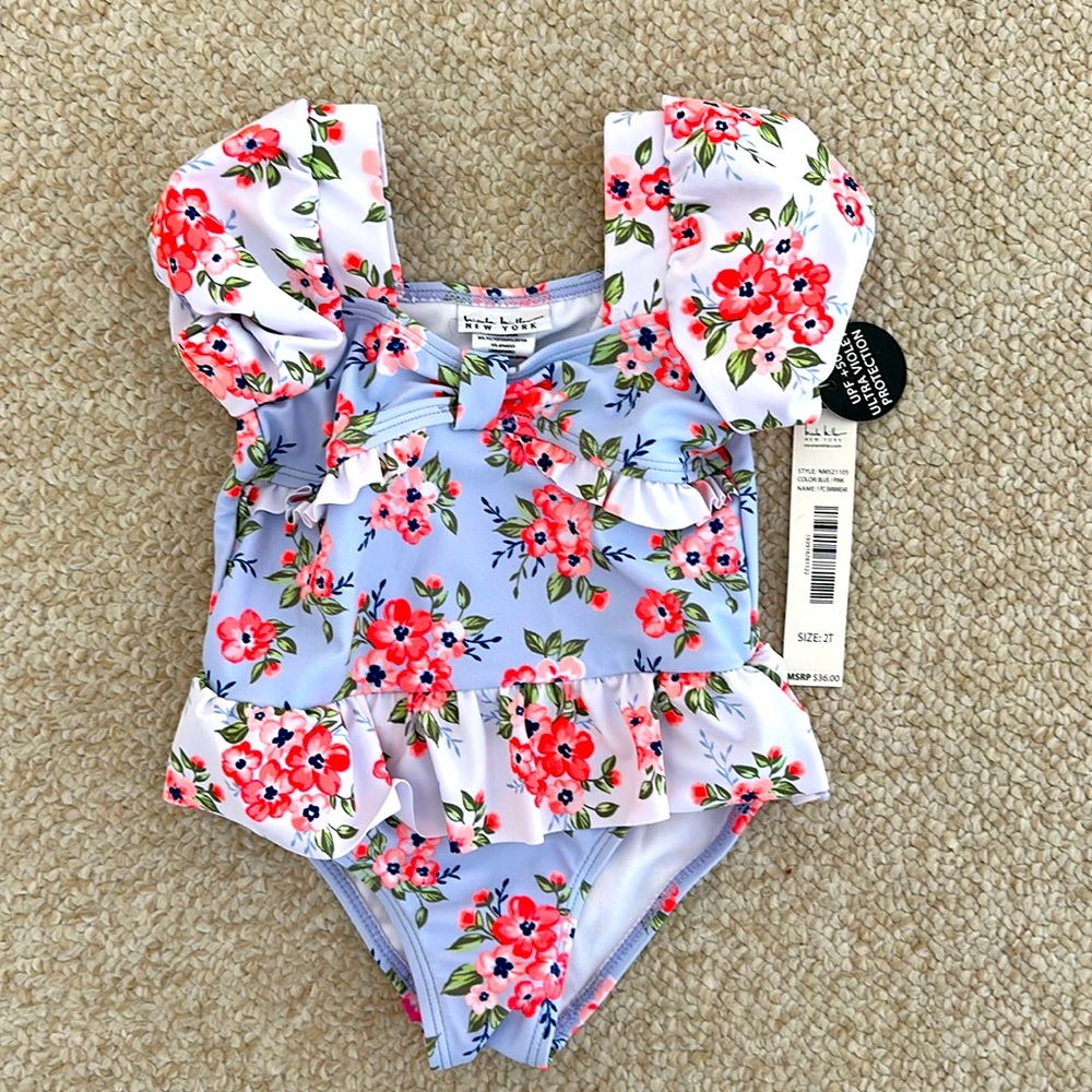 Nicole Miller One-Piece Floral Swimsuit